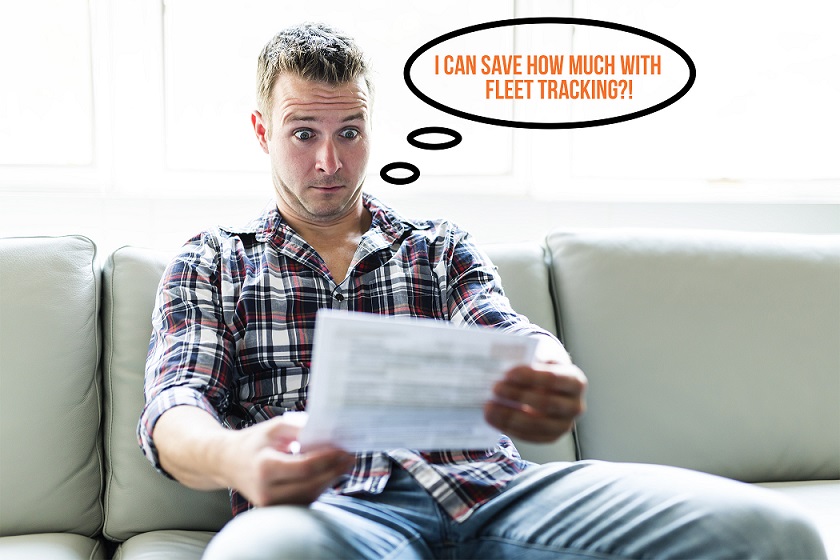 Fleet tracking savings