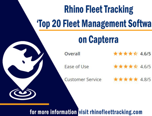 Rhino Fleet Tracking recognized as a ‘Top 20 Fleet Management Software (2020)’ by Capterra
